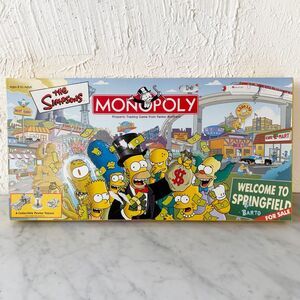 Hasbro Monopoly The Simpsons Edition Board Game 2001 Near Complete Pewter Bart
